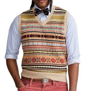 New Polo Ralph Lauren cashmere sweater vest